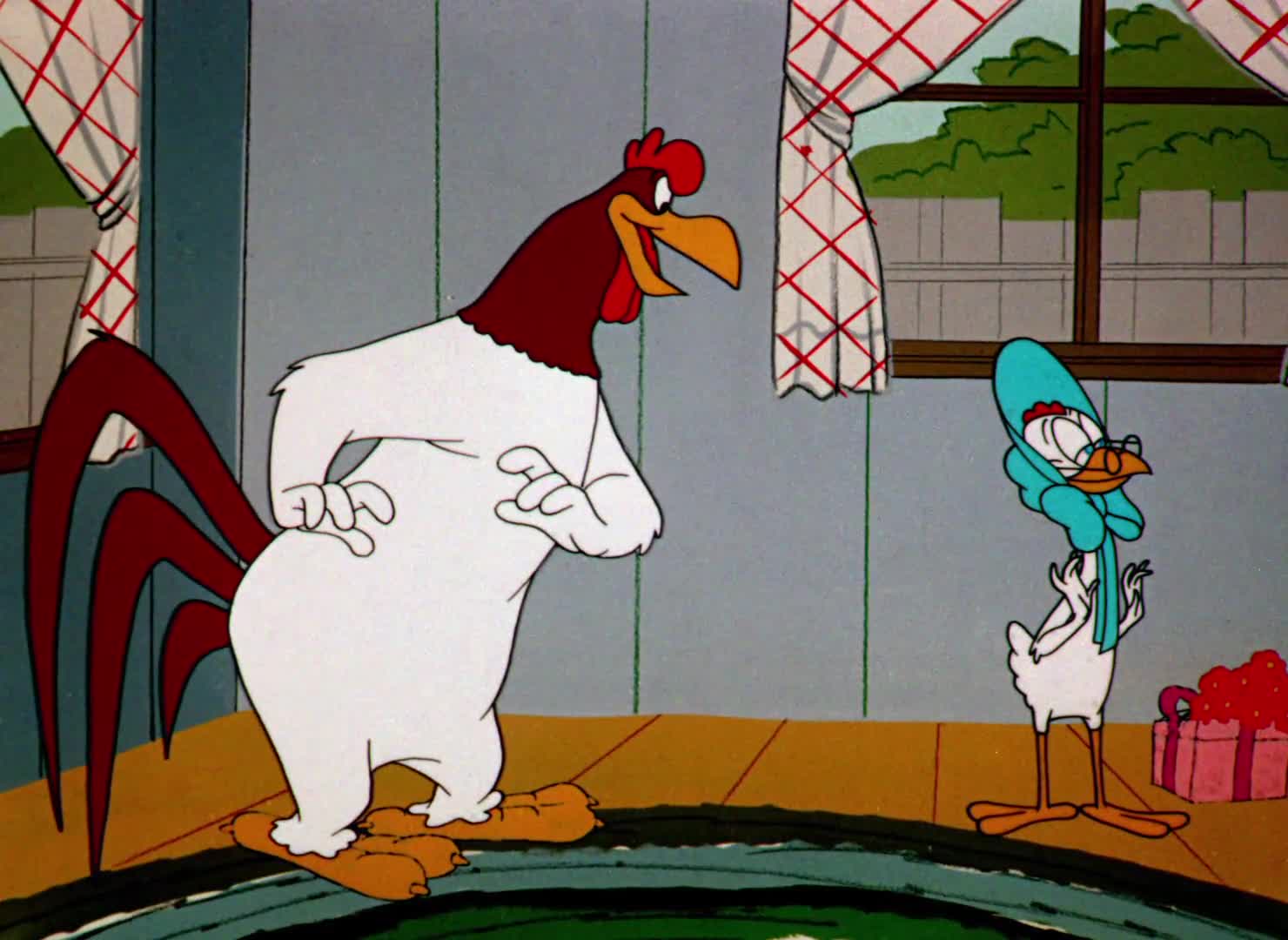 Little Boy Boo - Foghorn Leghorn is cold in his shack and decides to ...