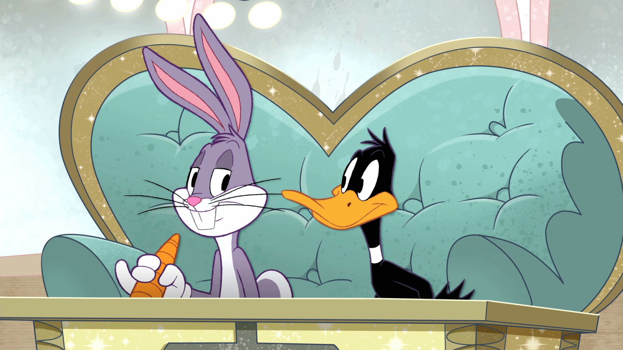 Best Friends - Bugs and Daffy compete on a game show called 